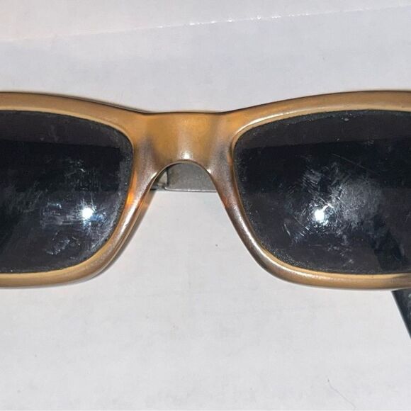 Versace 90s Vintage Sunglasses Unisex Metal and Gold Frames READ DESCRIPTION - Picture 4 of 16